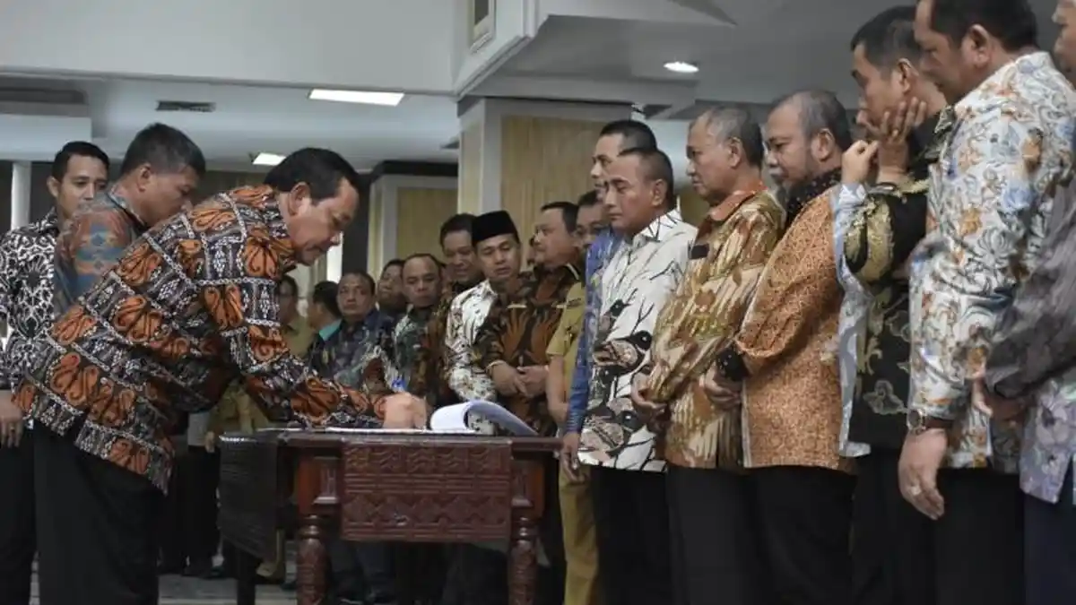 Agus Ungkap Samosir jadi Kabupaten Terbaik Mencegah Korupsi, Rakor KPK dan Kepala Daerah se Sumut