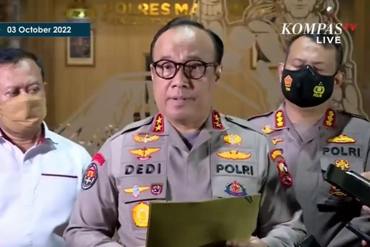 Kapolres Malang Dicopot Buntut Tragedi Kanjuruhan, 28 Polisi Diperiksa terkait Pelanggaran Kode Etik