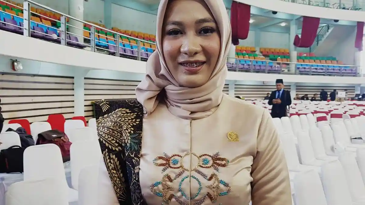Rahmatia Legislatif Cantik Partai Gerindra di Kota Balikpapan Curi Perhatian