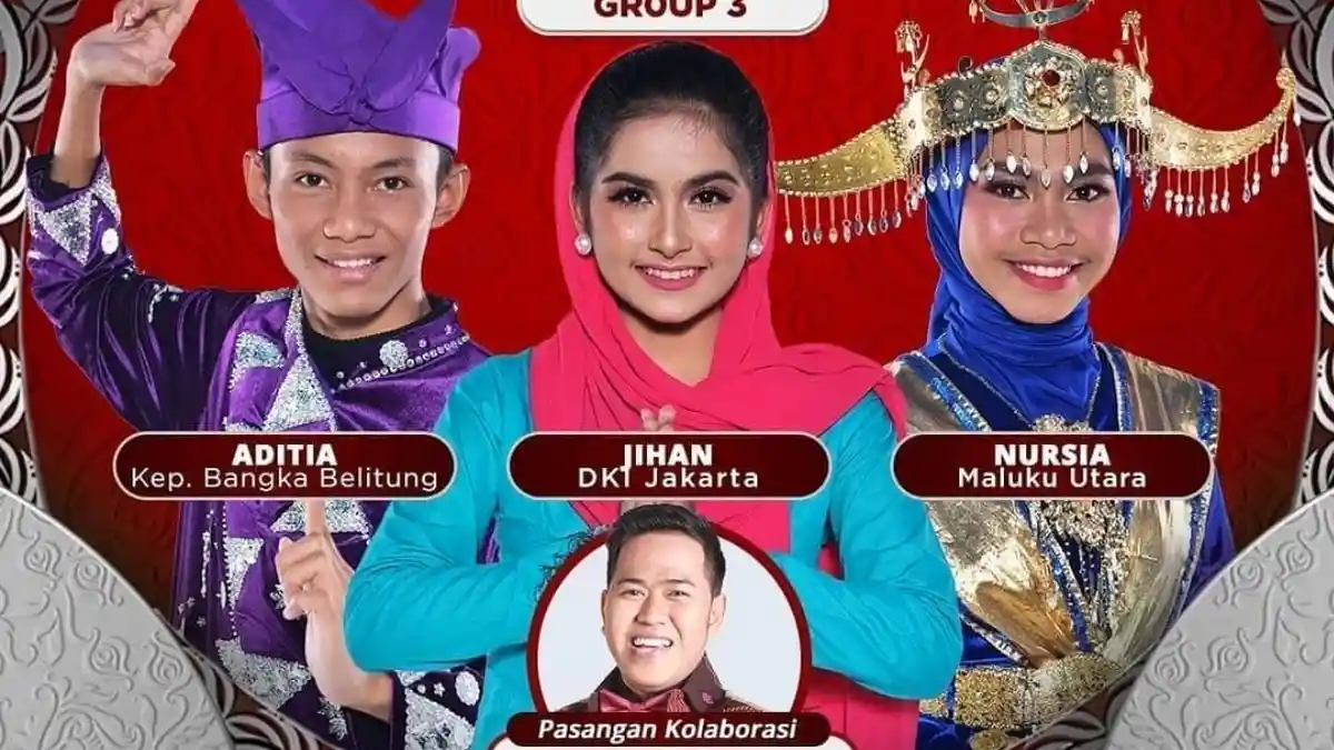 LIVE STREAMING LIDA 2021 Malam Ini Top 21 Grup 3, Jihan, Nursia dan Aditia Siapa yang Tersenggol?