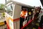 Presiden Jokowi Tinjau Jalan Layang Kereta Api Medan