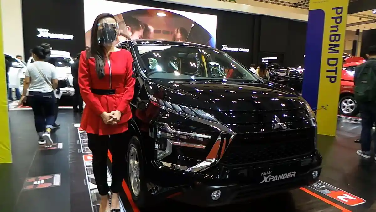 Mitsubishi Tak Pasang Target Penjualan di GIIAS 2021