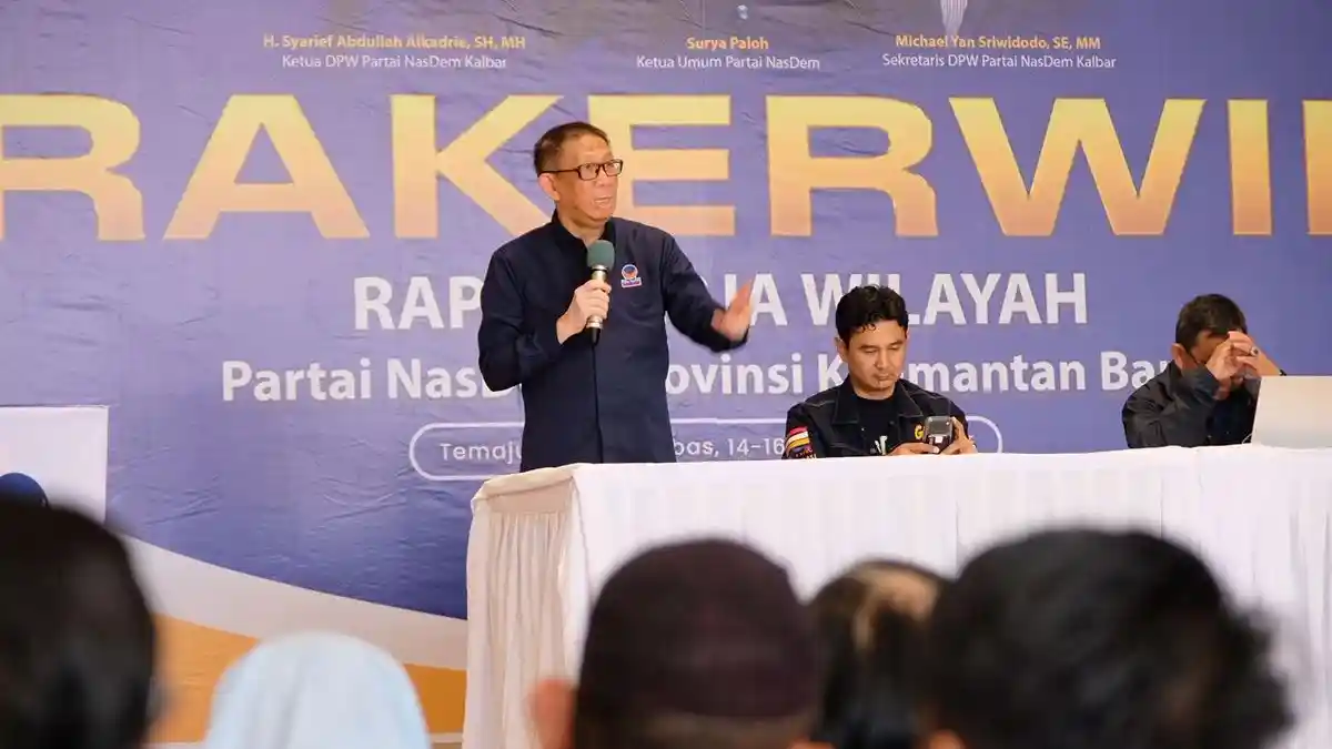 Tekankan Perubahan, Sutarmidji Ajak Kader Nasdem Serius Perjuangkan Suara Rakyat
