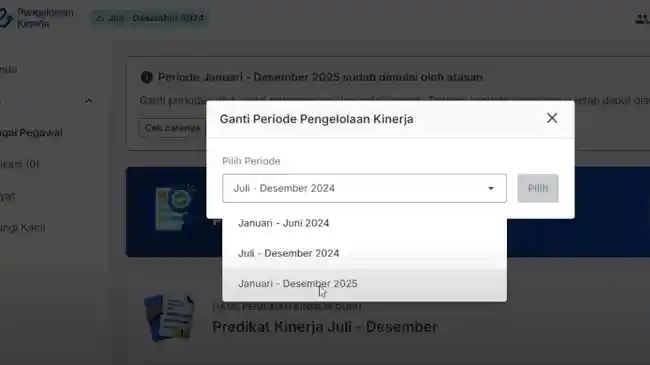 Cara Ganti Periode Pengelolaan Kinerja Guru di PMM 2025