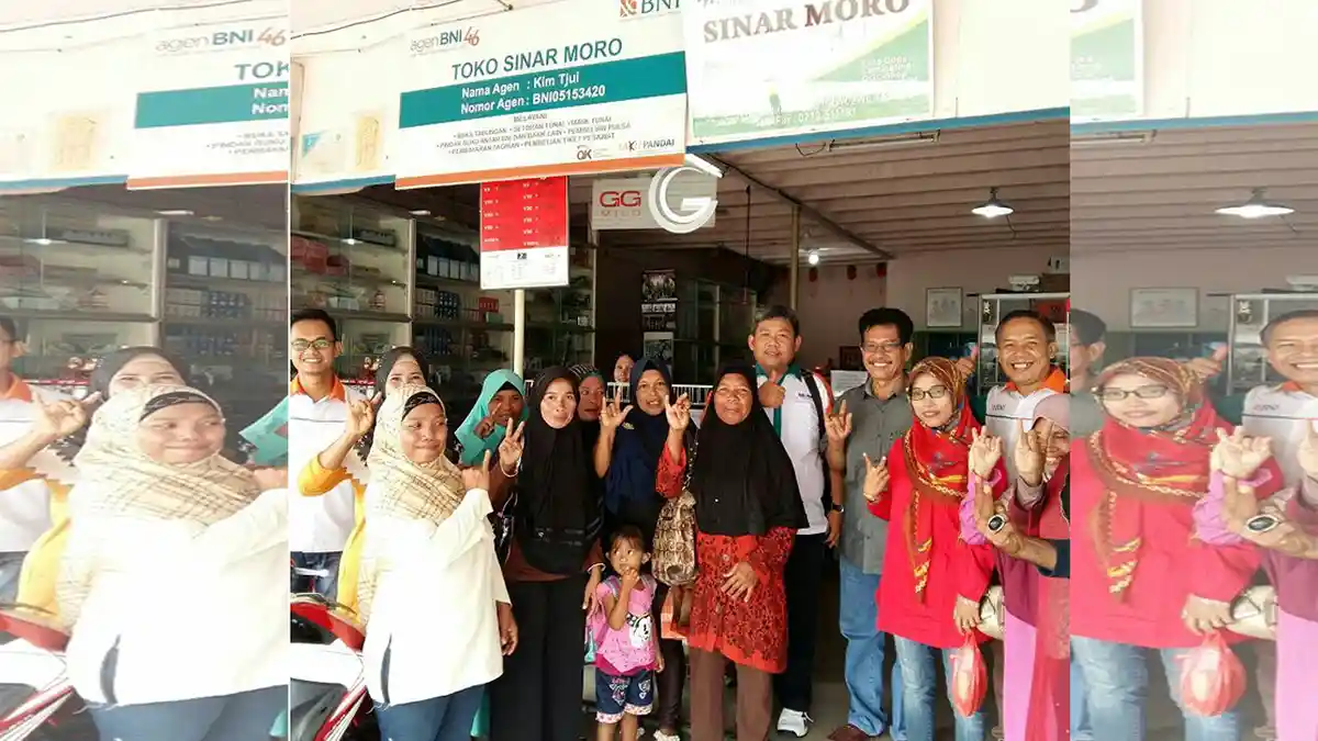 Penyaluran Dana Bansos Non-Tunai di Karimun, BNI 46 Hadirkan Mobil Layanan Gerak