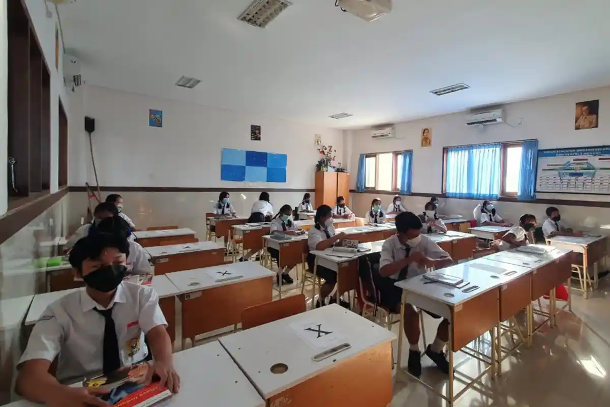 Mulai Besok, PTM di Badung Tak Lagi 50 Persen, Belajar Dilakukan Seperti Biasa dan Terapkan Prokes