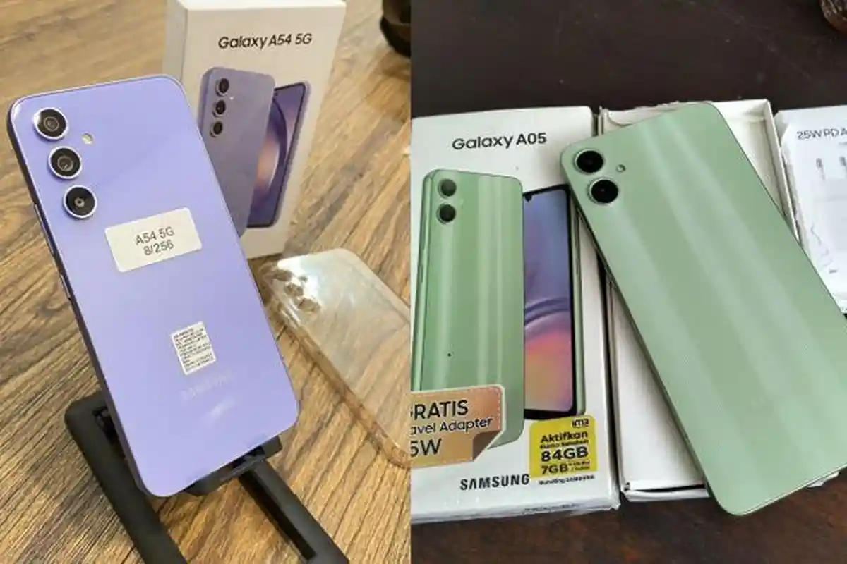 Link Beli HP Samsung Second Akhir Juli 2024: Galaxy A05, Galaxy A54 5G, Galaxy A55 5G