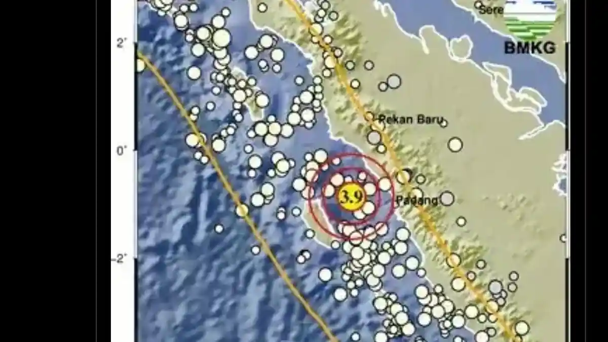 Simak Info Gempa Hari Ini Jumat 8 September 2023, BMKG Catat Gempa di Pariaman Sumbar