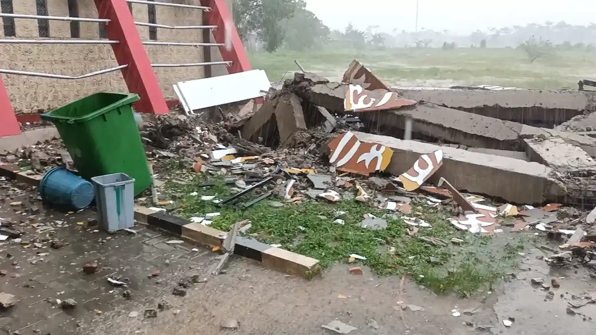 Polisi Dalami Kasus Robohnya Menara 100 Meter Masjid Islamic Center Indramayu, Panggil Saksi-Saksi
