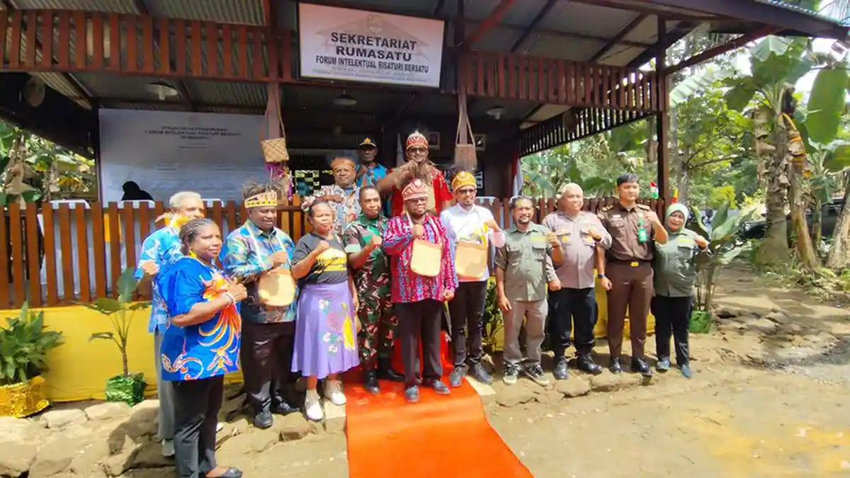 Pemda Teluk Bintuni Resmikan Sekretariat Rumasatu, Ini Kata Ketua MRPB