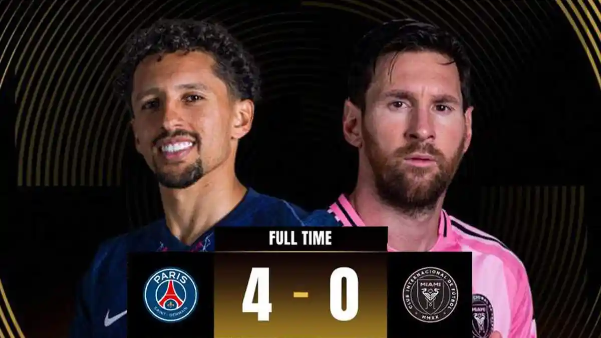 Hasil Piala Dunia Klub 2025, PSG Bantai Inter Miami 4 Gol Tanpa Balas, Messi Hanya Lepas 4 Tembakan