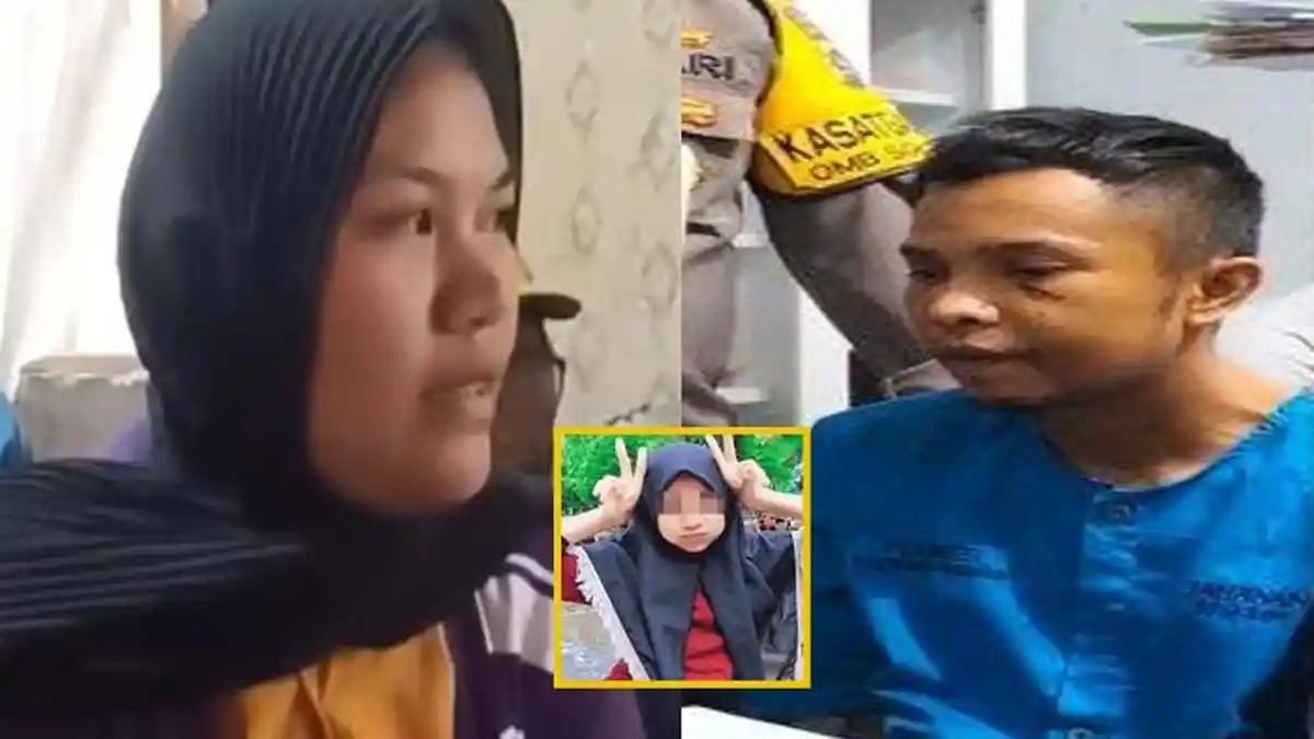 'Saya Mau Tampar Wajahnya' Kemelut Hati Keluarga usai Pembunuh Gadis Penjual Gorengan Ditangkap