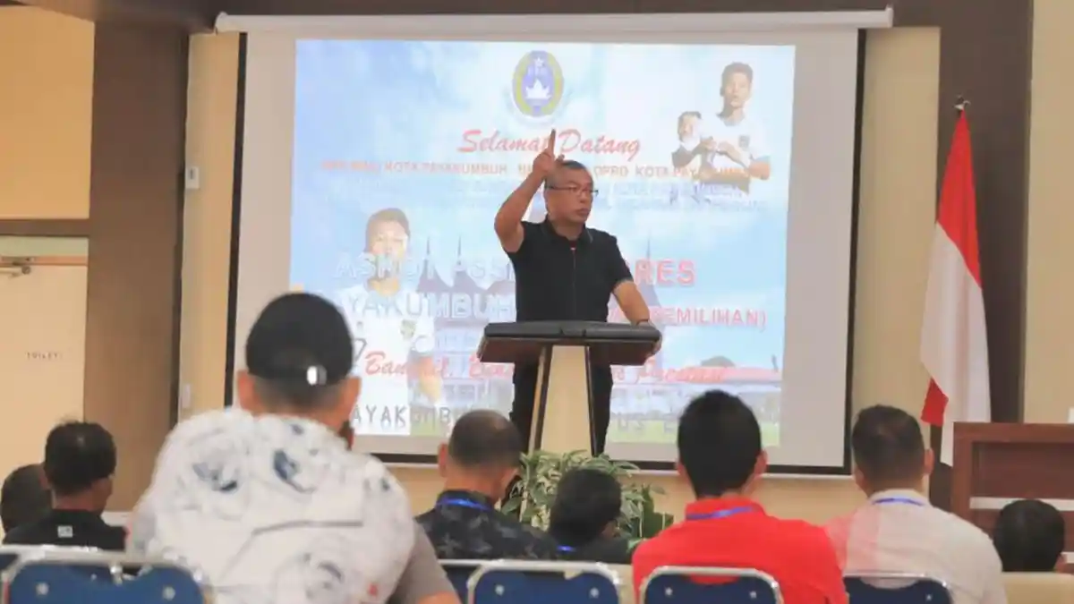 Wali Kota Payakumbuh Riza Falepi Resmi Buka Kongres ASKOT PSSI