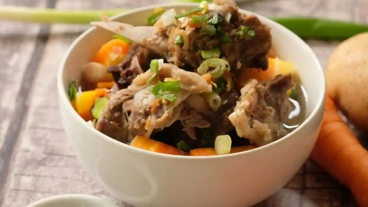 Resep Sop Iga Sapi Kacang Merah, Hidangan Berkuah Bening, Cocok Disantap saat Lebaran