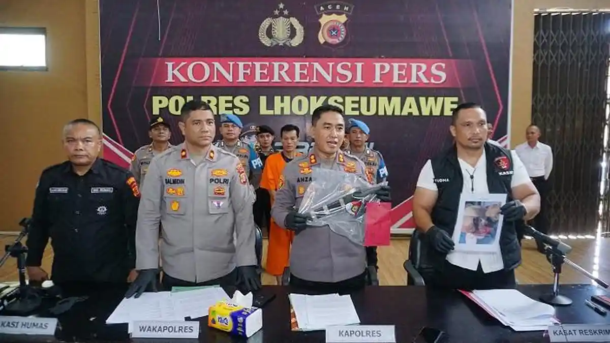 Berawal Kasus Hilang Handphone, Pria di Aceh Utara Bacok Warga Saat Proses Mediasi