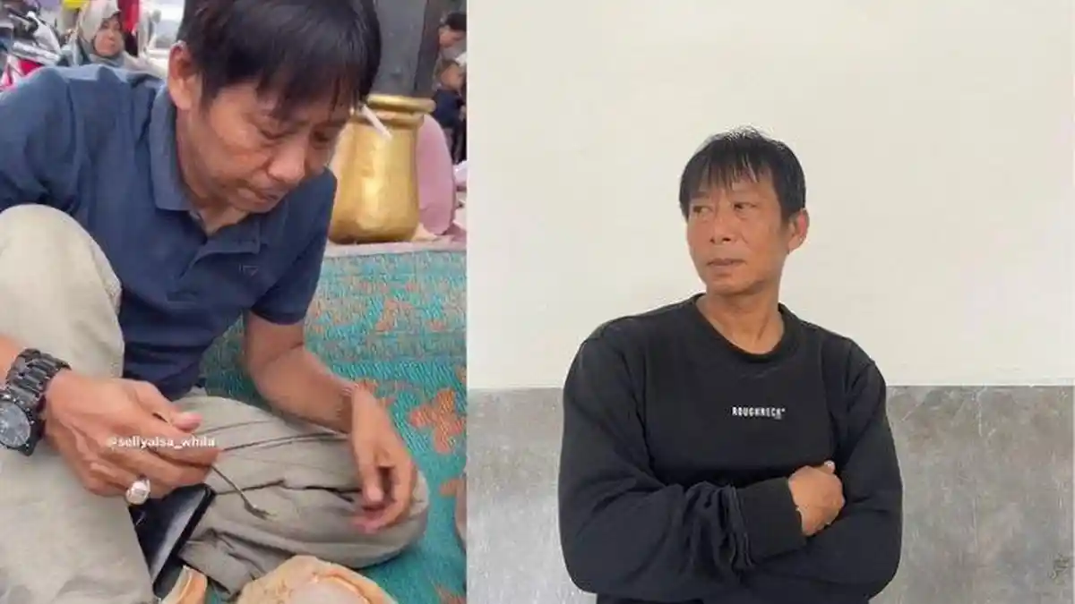 Sosok Suwito, Pria yang Viral Gara-gara Mirip Coach STY saat Minum Es Degan, Video Diunggah Anak