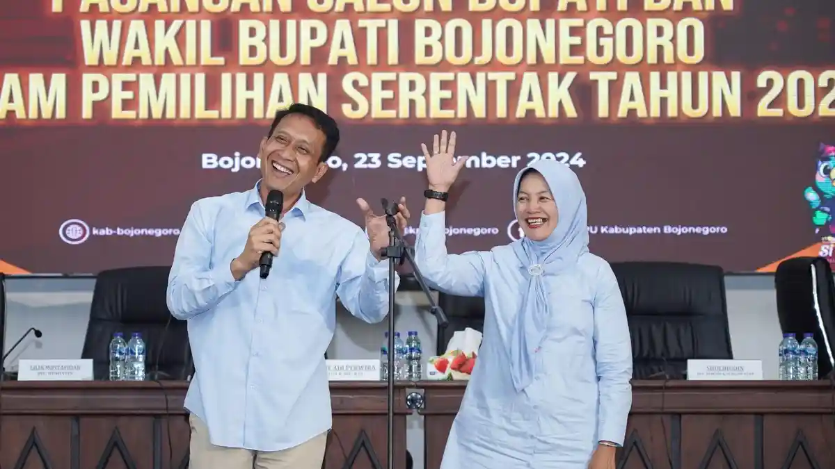 Pilkada Bojonegoro, Elektabilitas Wahono-Nurul 6 Kali Libat dari Pesaingnya
