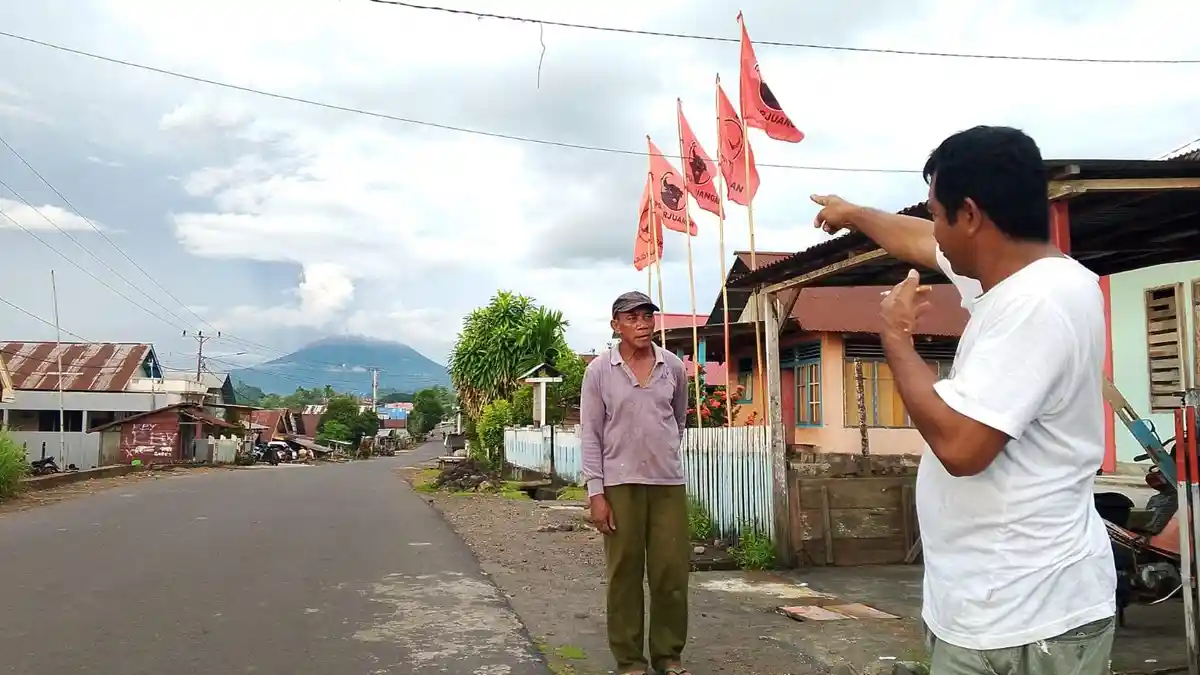 Berstatus Level  III Siaga, Gunung Ibu di Halmahera  Barat Maluku Utara Masih Berpotensi Erupsi