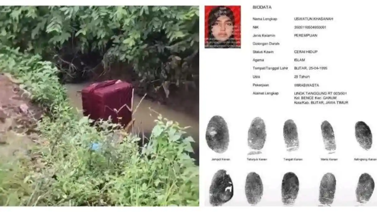 Sosok Wanita yang Mayatnya Ditemukan dalam Koper di Ngawi, Pekerjaan hingga Punya 2 Anak di Blitar