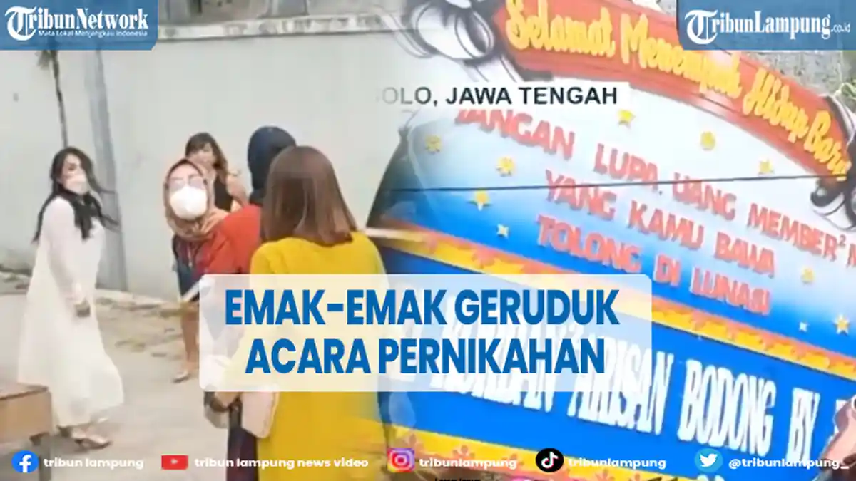 Korban Arisan Bodong Geruduk Acara Pernikahan: Belum Bayar Utang tapi Bisa Pesta