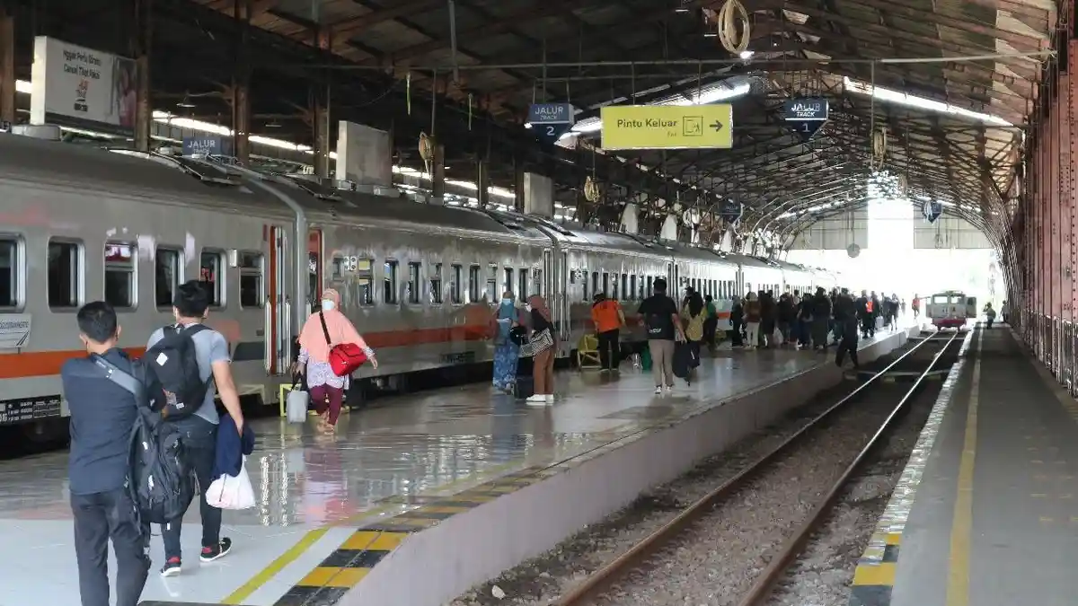 KAI Daop 5 Purwokerto Sediakan 7.750 Tiket Kereta per Hari, Arus Mudik - Balik Lebaran 2022