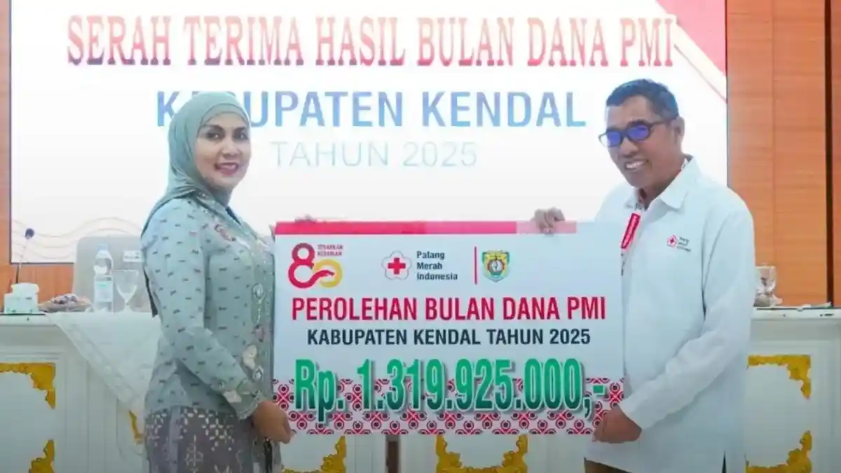Hasil Bulan Dana PMI Kendal Tak Capai Target, Hanya Raih Rp 1,3 M