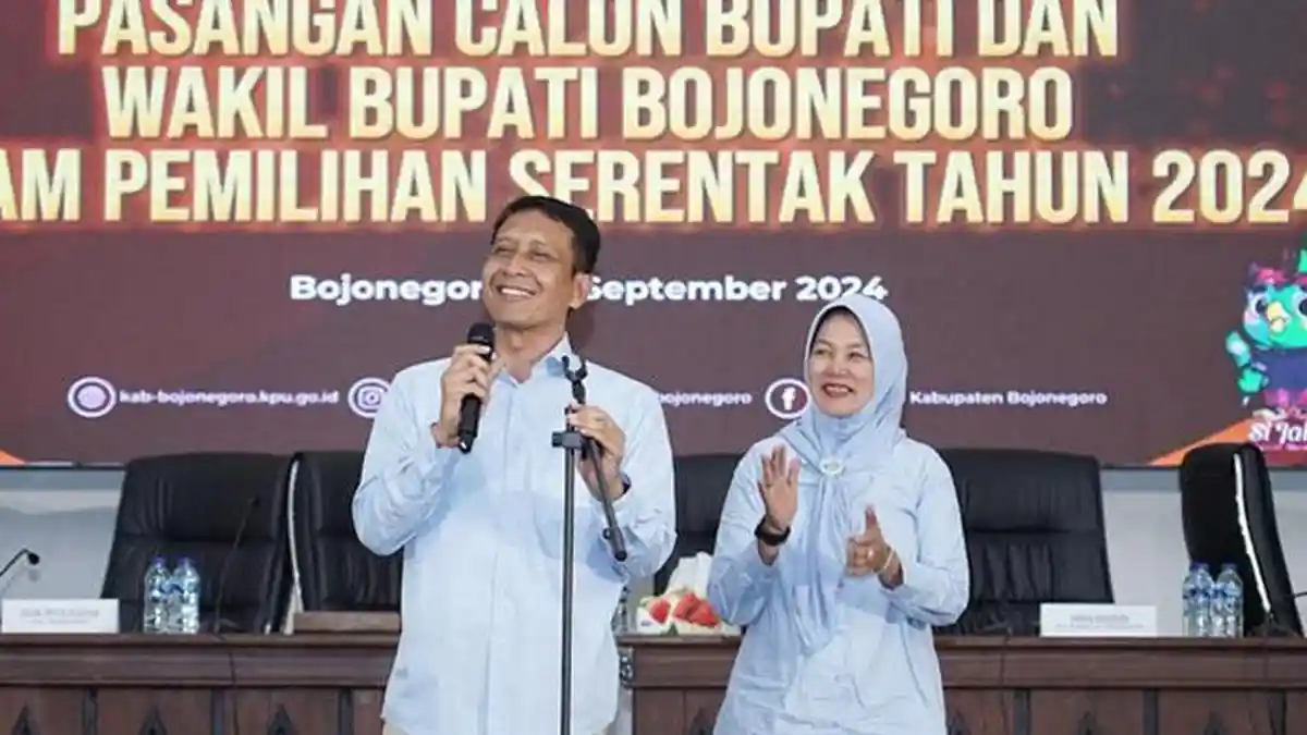 Pasangan Wahono-Nurul Berjanji Sejahterakan Masyarakat Bojonegoro dengan 9 Program Unggulan
