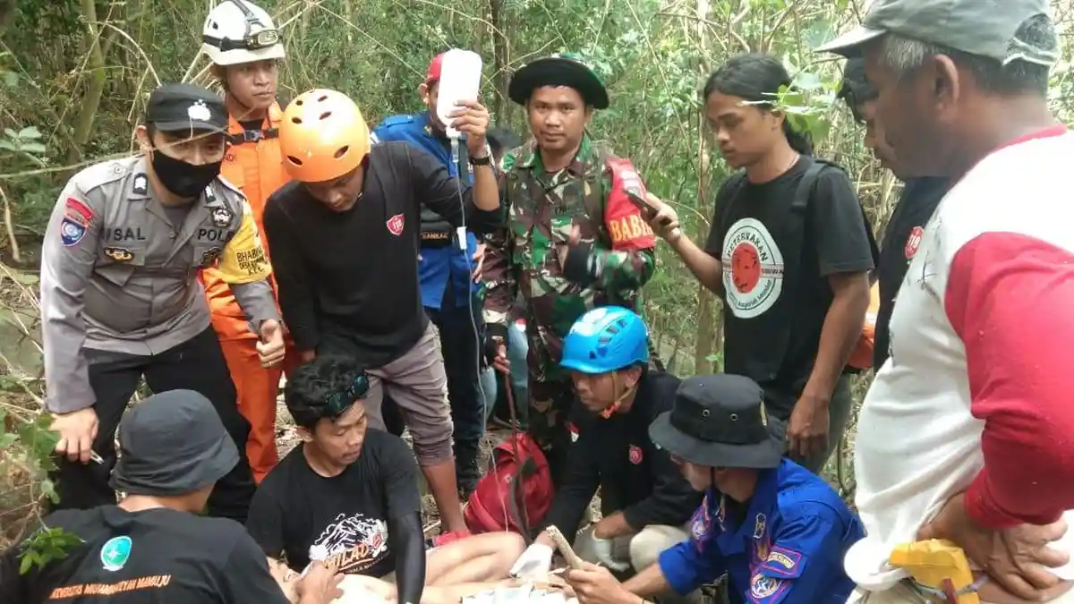 Sebelum Ditemukan Tim Penolong, Arham Sempat Dicurigai Pencuri Sapi Oleh Warga