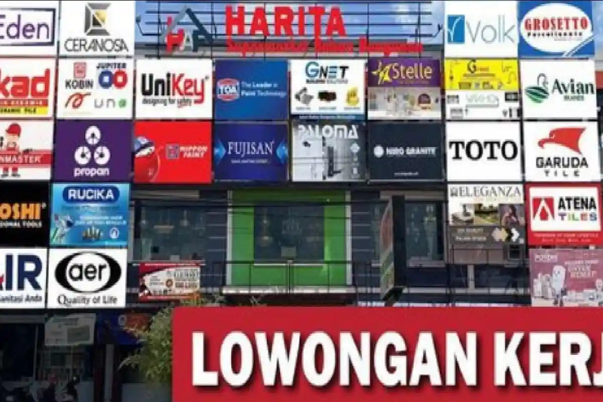 Lowongan Kerja Kendari, Harita Supermarket Bahan Bangunan Buka Loker Helper, Kualifikasi