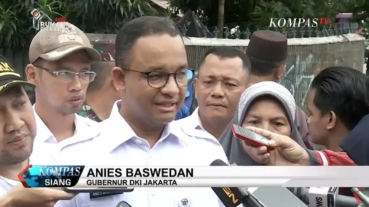 Anies Baswedan Nostalgia Saat Pencalonan Jadi Cagub DKI Jakarta