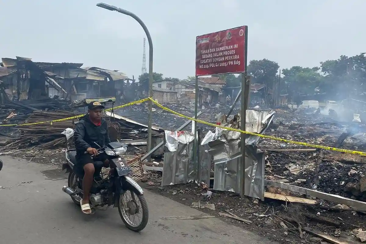 Kebakaran di Lahan Sengketa Sukahaji Bandung Sudah 6 Kali Terjadi, Kini Kantor RW Ikut Dirusak