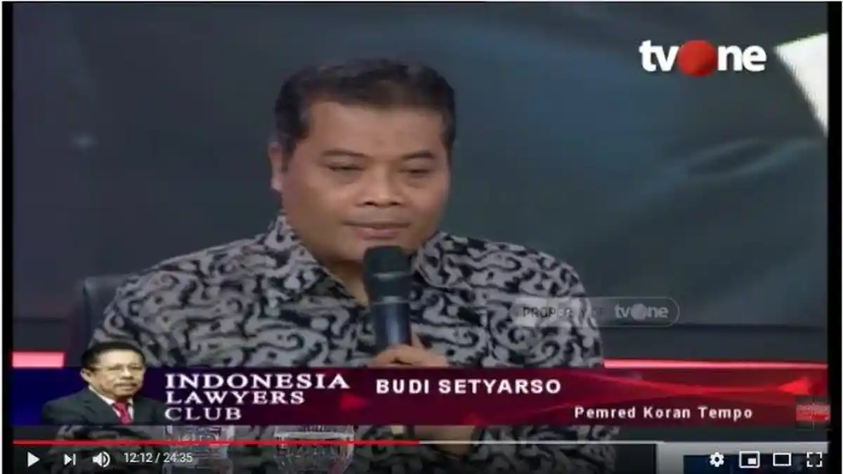 Beda Jurnalis dan Buzzer, Wartawan Senior Budi Setyarso: Mereka akan Melakukan Kroscek Dulu