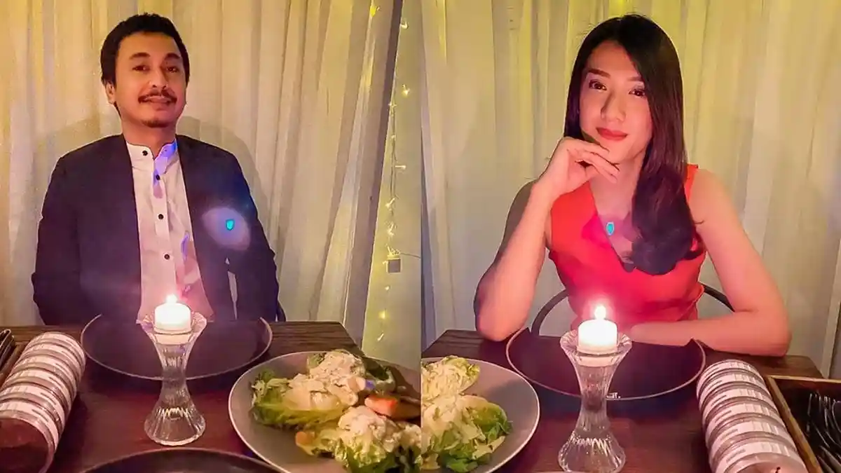 Rayakan Anniversary Pernikahan di Rumah, Raditya Dika: Dulu Suap-suapan Sekarang Suapin Bayi Manusia