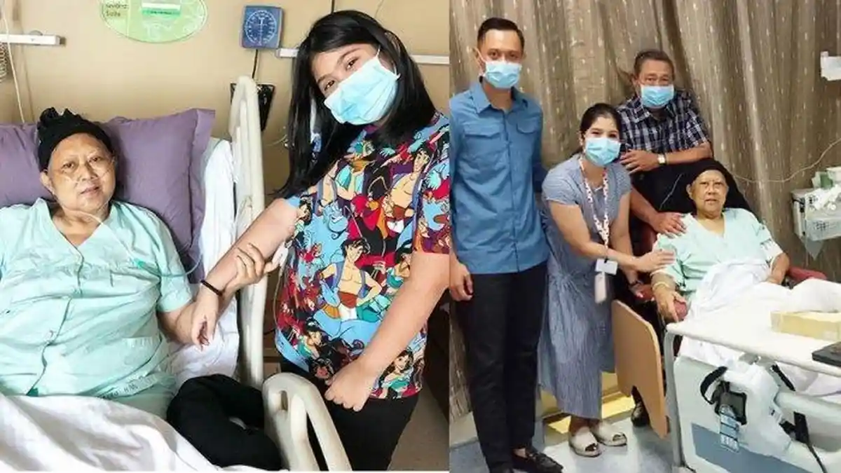 Kabar Terkini Ani Yudhoyono, Sempat Demam Tinggi dan Dilarikan ke ICU Harus Terpisah Dari Cucunya
