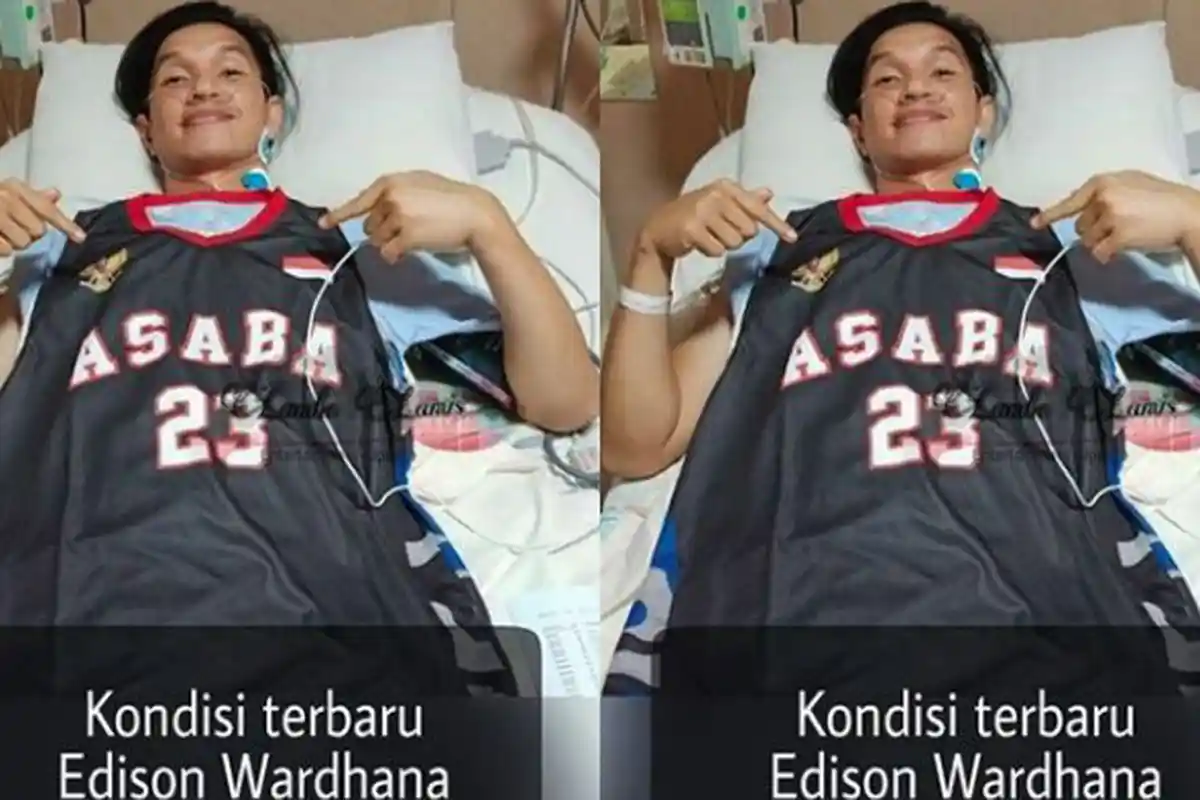 Lihat Kondisi Fisik Terbaru Edison Wardhana di Rumah Sakit, Netizen Sampai Kaget