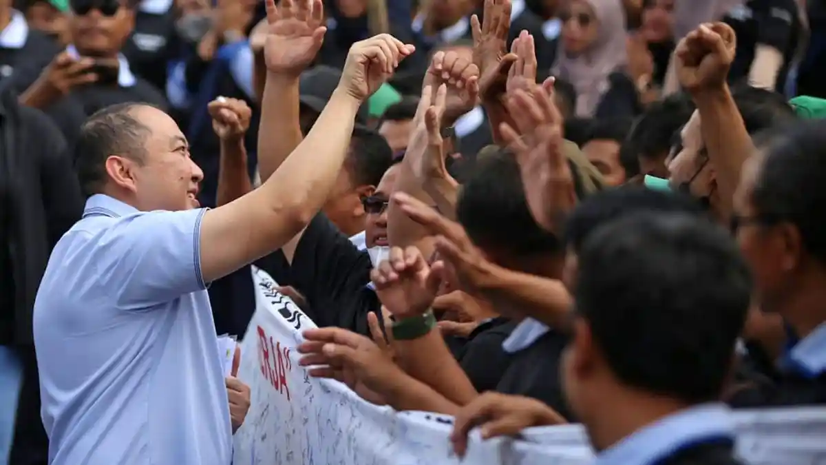 Datangi Rapat Kreditur di PN Semarang, Presdir Sritex  Iwan Lukminto  Komitmen Selamatkan Perusahaan