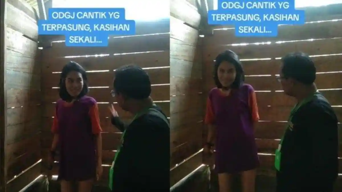 ODGJ Berparas Cantik Curi Perhatian Warganet, Kondisinya Dipasung Dalam Rumah Kayu di Kebumen