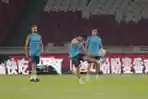 Latihan Timnas Argentina di SUGBK