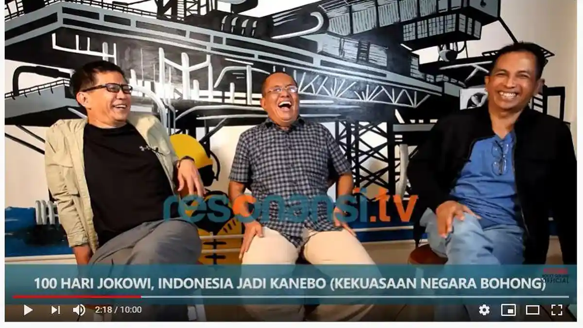 Bahas 100 Hari Kerja Jokowi, Rocky Gerung Beri Nilai 9 untuk Hal Ini, Said Didu Langsung Tertawa