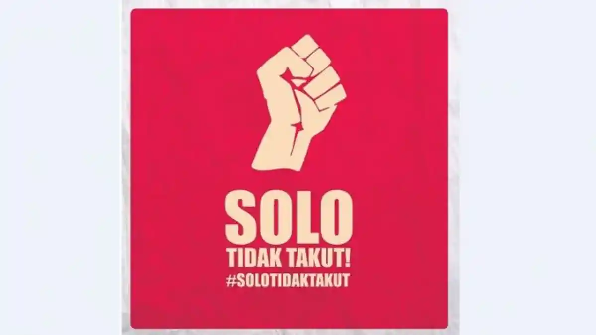 Cara Netizen Lawan Pelaku Teror: Solo Tidak Takut!