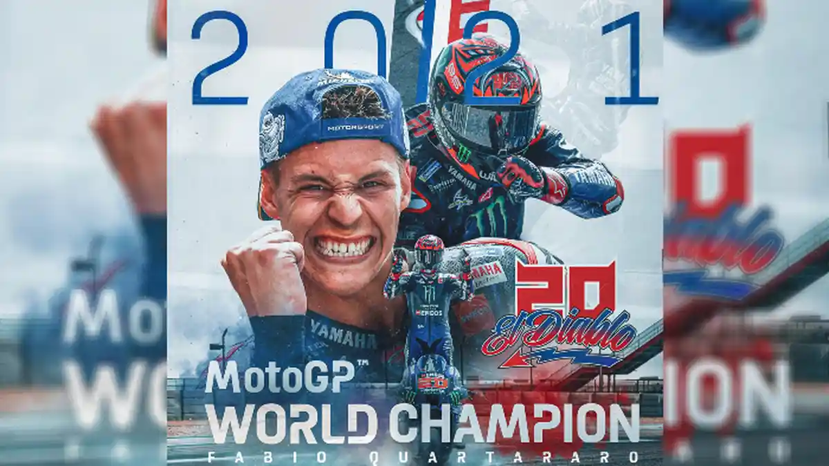 Marc Marquez Menang di GP Emilia Romagna, Fabio Quartararo Langsung Jadi Juara Dunia MotoGP 2021