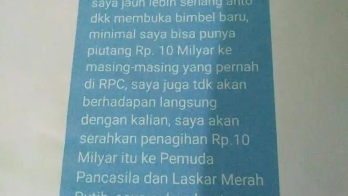Anto Ishak Cs: Pantaskah Ketua IGI Mengancam dengan Kekerasan?
