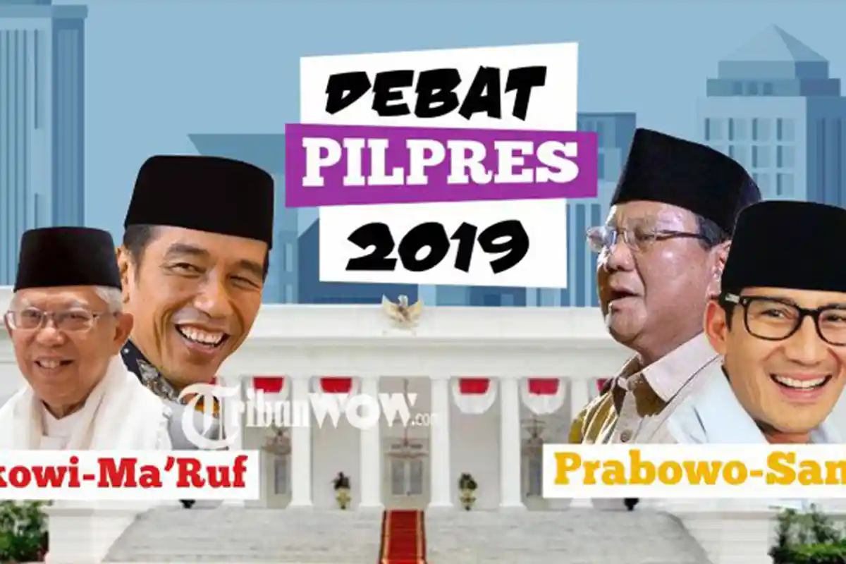 Jadwal dan Link Live Streaming Debat Kelima Pilpres 2019 Jokowi-Ma'ruf Vs Prabowo-Sandiaga Malam Ini