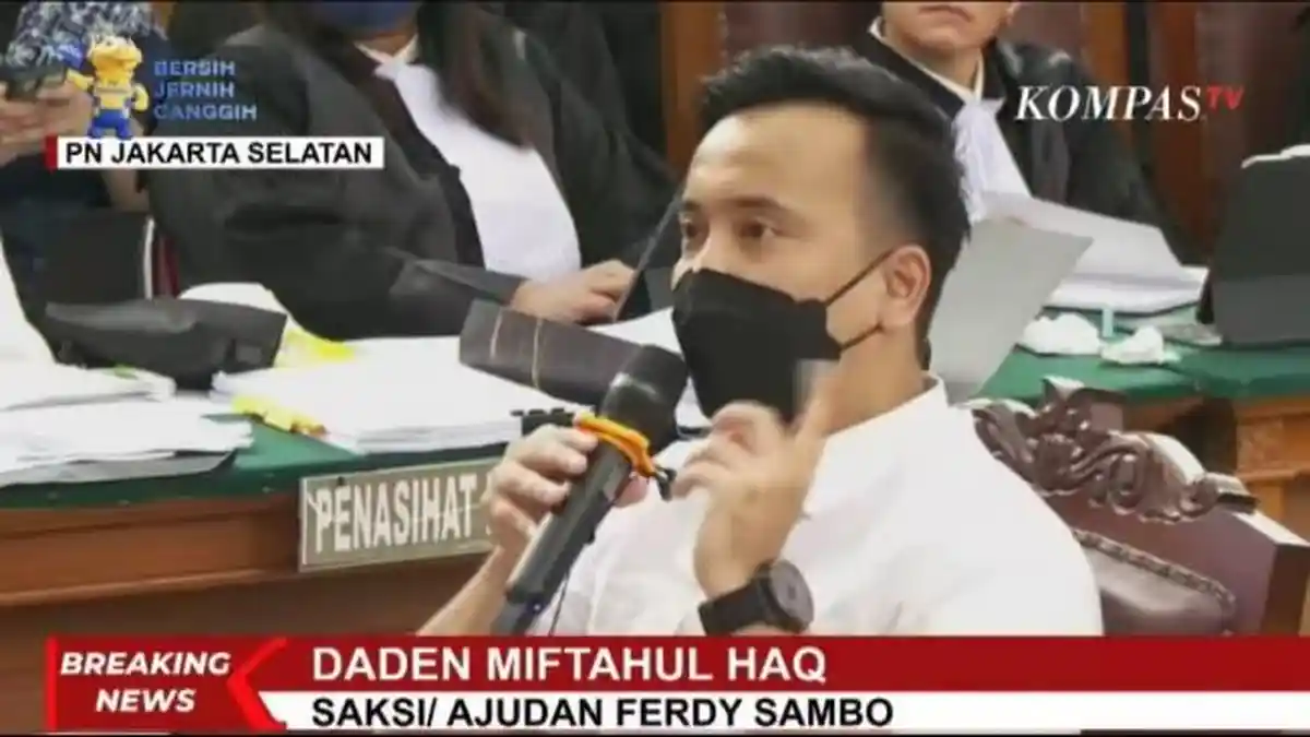 Daden Bantah Menggeledah Reza Hutabarat Usai Yosua Tewas: Saya Berkata Jujur