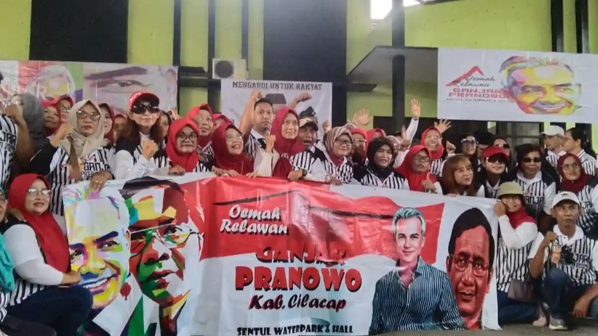 Relawan Ganjar-Mahfud di Cilacap Target Kemenangan 85 Persen