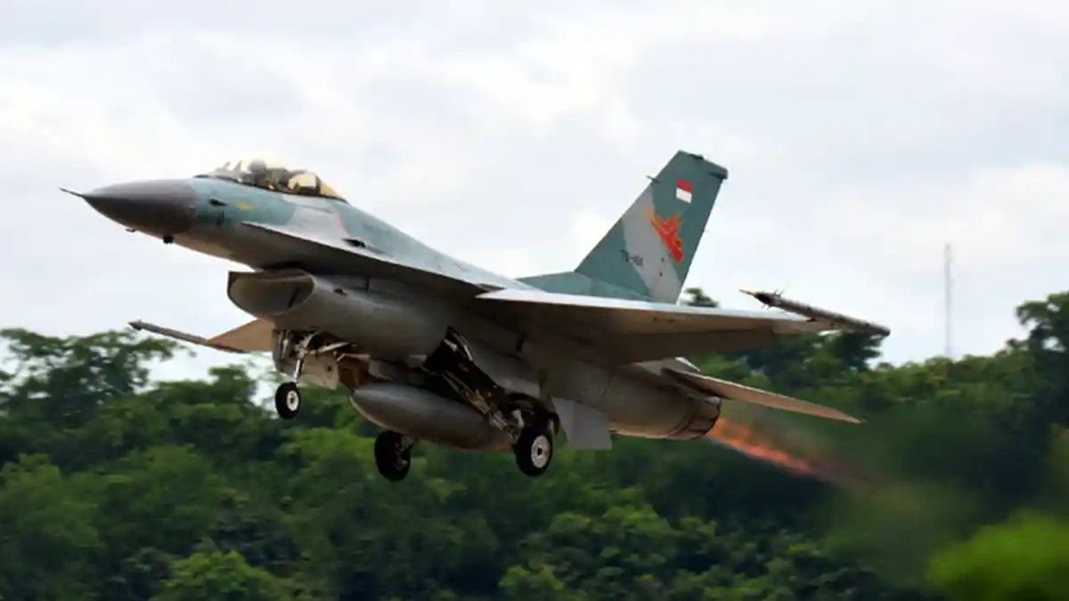 155 Pesawat Angkatan Udara Diterjunkan Meriahkan HUT ke-70 TNI