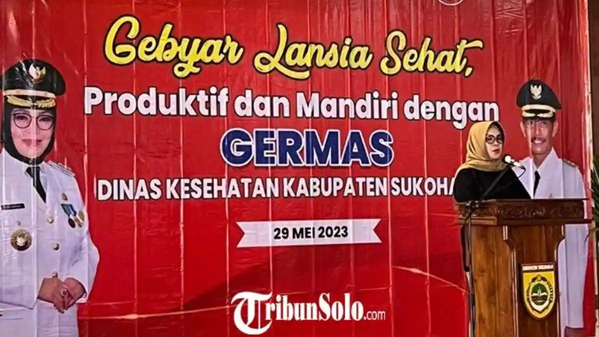 Bupati Sukoharjo Peduli Lansia, Etik Suryani Janjikan Prioritas Pelayanan Kesehatan untuk Lansia