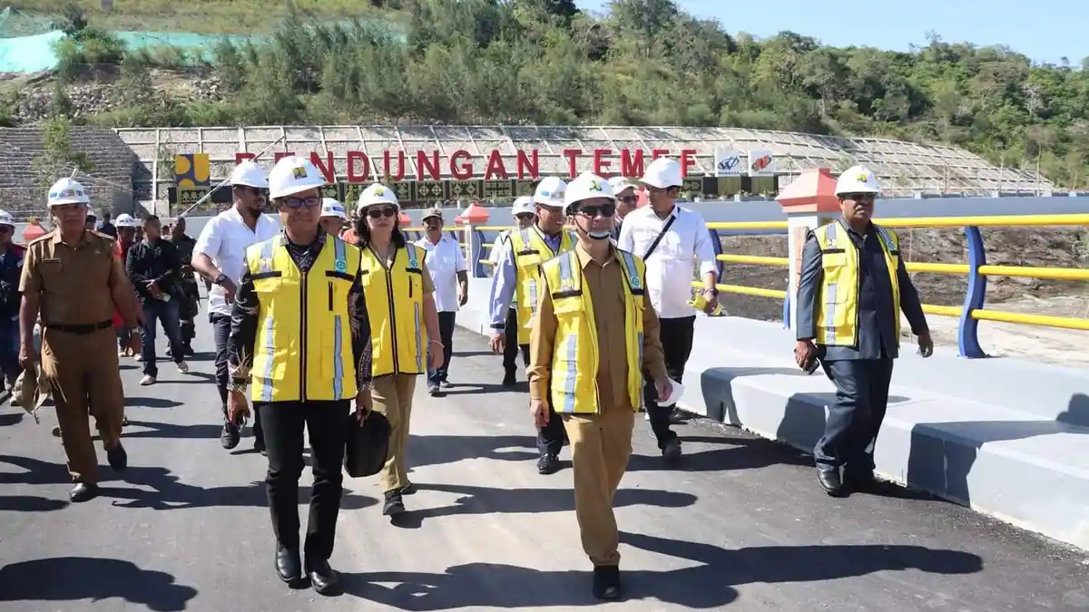 Lipsus - Kembali Kunjungi NTT, Presiden Jokowi Akan Resmikan Bendungan Temef
