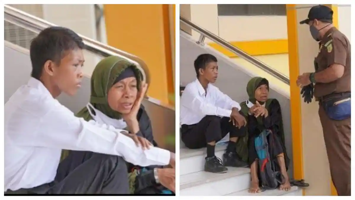 VIRAL Ibu Temani Anak Tes CPNS, Tempuh Jarak 200 Km Naik Motor, Buah Hati Tak Lulus Passing Grade