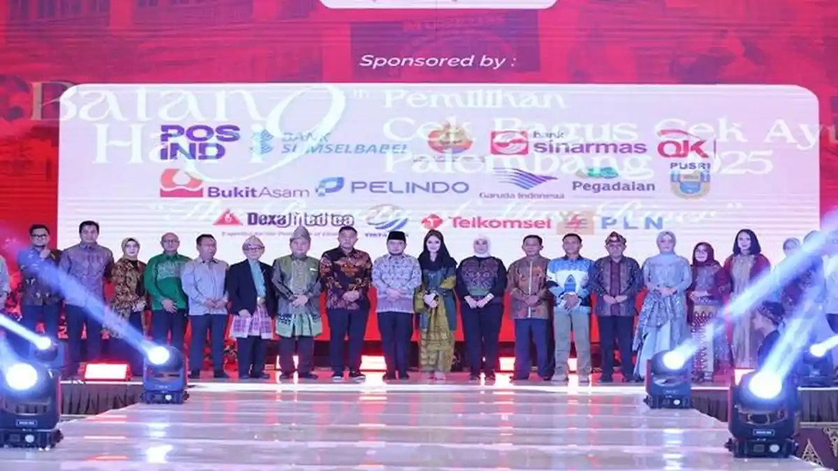 Prima Salam Hadiri Pemilihan Duta Budaya Palembang Cek Bagus dan Cek Ayu 2025